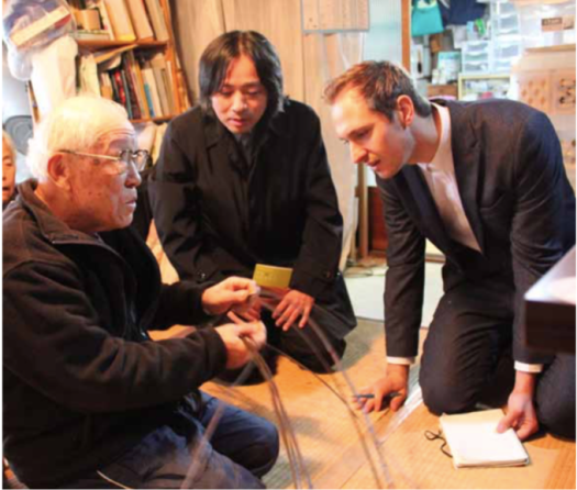 Hugh Miller with Katsushiro Sōhō
