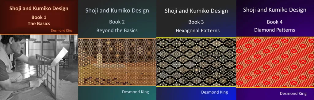 Books on kumiko by Des King